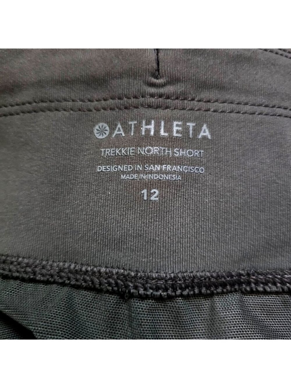 Trekkie North Hiking Shorts Womens Size 12 Olive Green Ripstop Fabric 4-Pockets - Picture 12 of 16